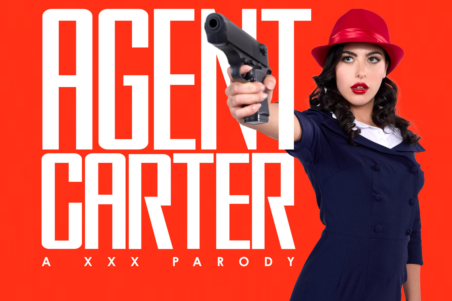 [7K&4K180°60FPS] COS393 Agent Carter A XXX Parody